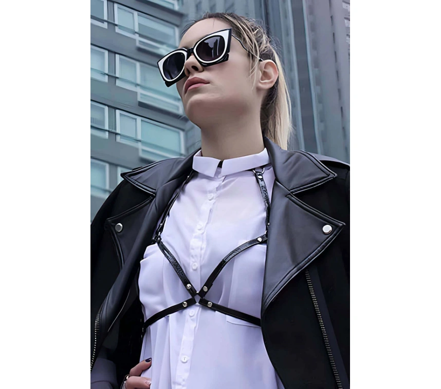 Gömlek Üstü Deri Aksesuar - Brf25