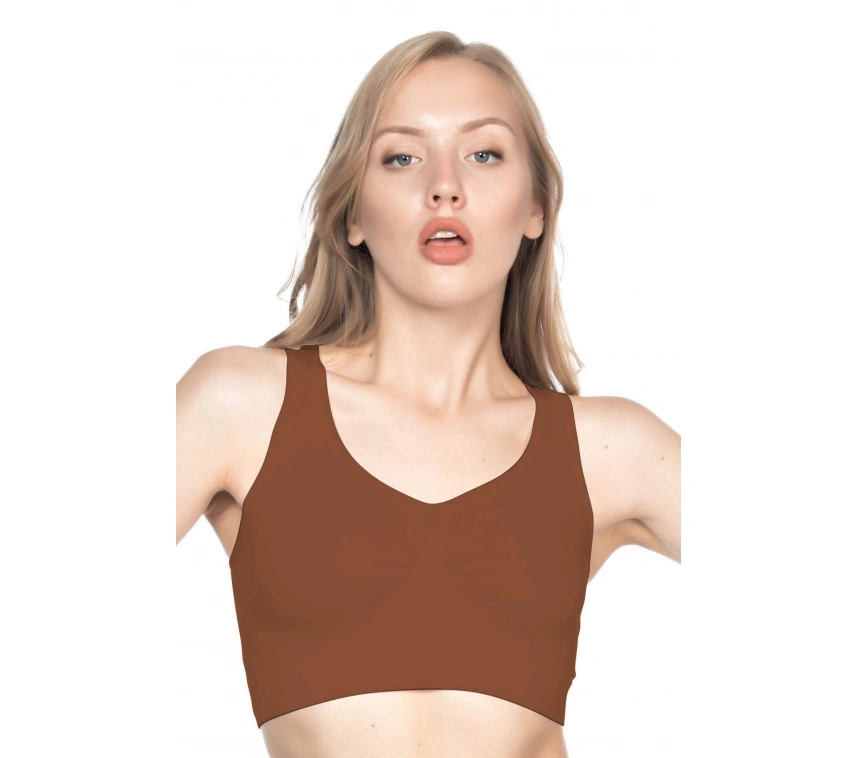 Kahve Mı Emay 4001 Soft Sporcu Büstiyer