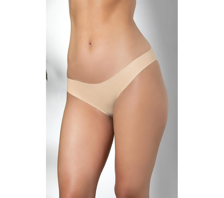 Lesca 3lü Dikişsiz, İz Yapmaz, Lazer Kesim, Slip Külot Cappucino (brf21261)