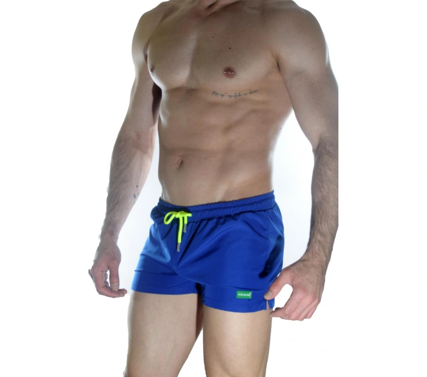 Lesca Erkek Mavi Mini Mayo Short