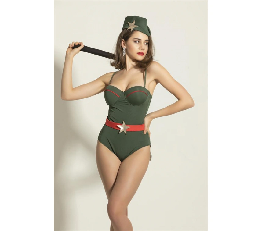 Lesca Fantezi Badi Yeşil (brf6480)