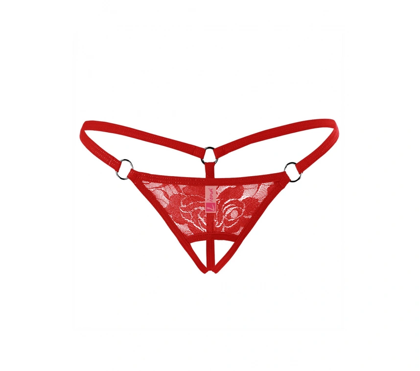 Lesca Lesca Ağı Açık Dantelli Büyük Beden Fantezi G String
