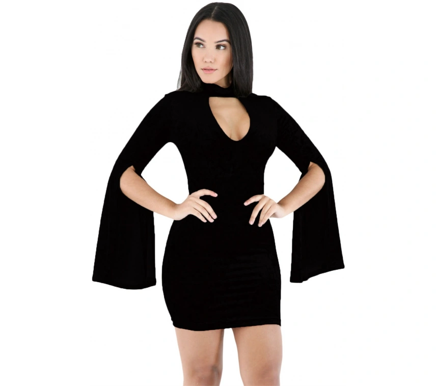 Lesca Lesca B101395 Kesik Kol Fantazi Elbise