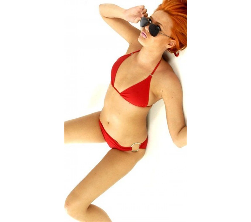 Lesca Lesca B120606 Ateş Kırmızısı Bikini Takım