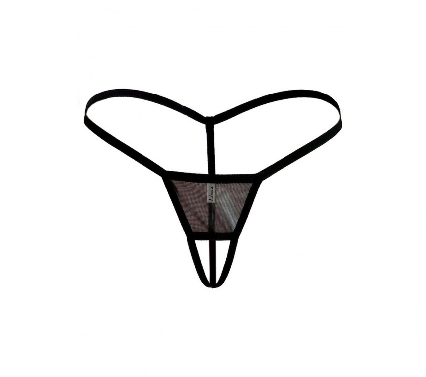 Lesca Lesca Büyük Beden Fantazi İç Giyim Ağı Açık Fantezi G String