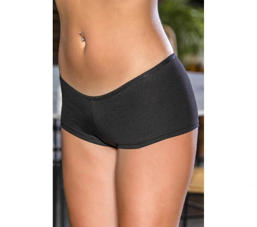 Lesca Pamuklu Boxer Külot Siyah (brf2963)