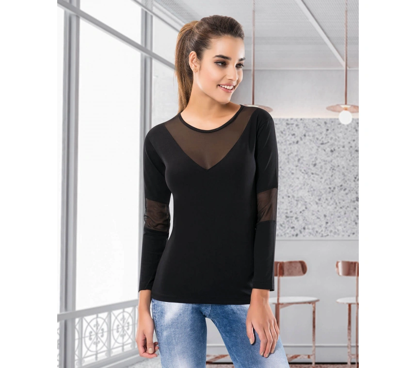 Lesca Uzun Kol Kadın Body 124