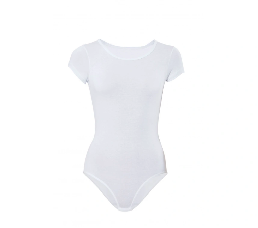 Likralı Kısa Kol Body 4057
