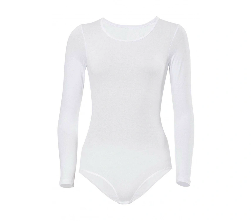 Likralı Uzun Kollu Body 4058