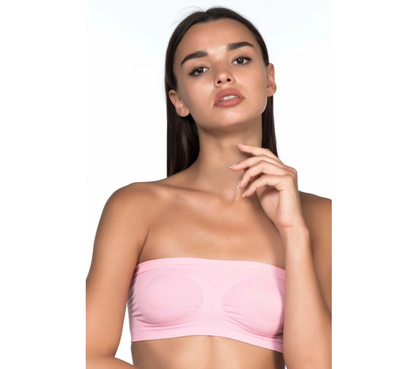 Pembe Mı Emay 4002 Soft Straplez Büstiyer