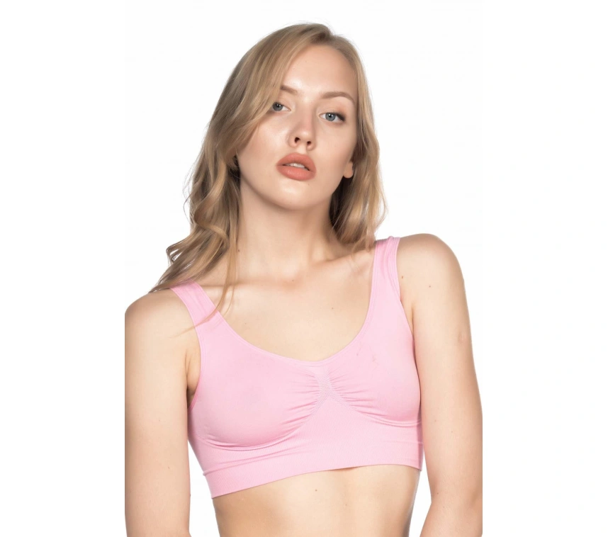 Pembe Mı Emay 4005 Soft Kalın Askı Büstiyer