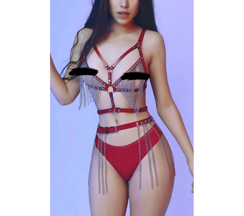 Seksi Zincirli Fantazi Takım - Brf496