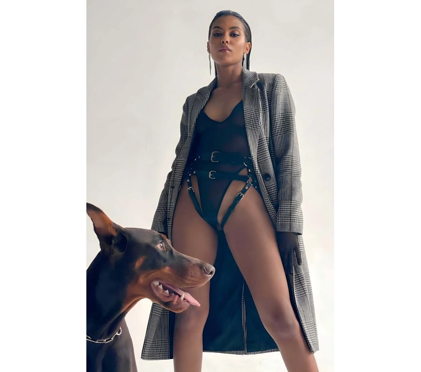 Sexy Deri Fantazi Külot - Brf732