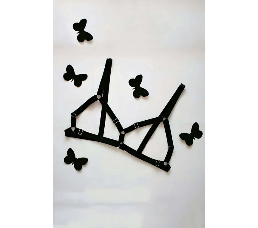 Şık Ve Seksi Sütyen Harness - Brf168