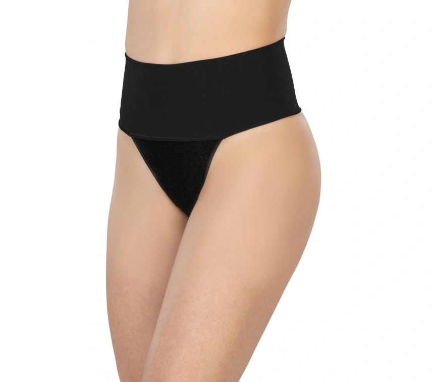 Siyah Mı 2048 Seamless Çift Renk String Korse