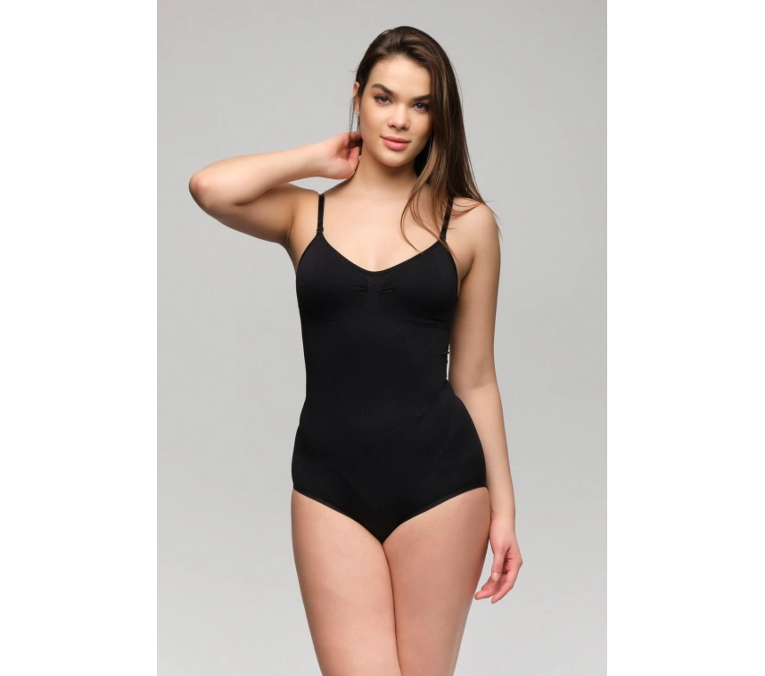 Siyah Mı Emay 1925 Soft Pedli Çıtçıtlı Body