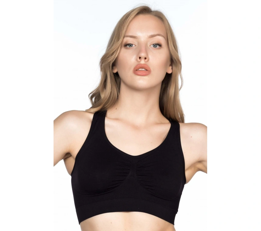 Siyah Mı Emay 4001 Soft Sporcu Büstiyer