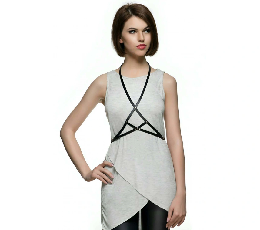 T-shirt, Gömlek Üzeri Deri Aksesuar - Brf183