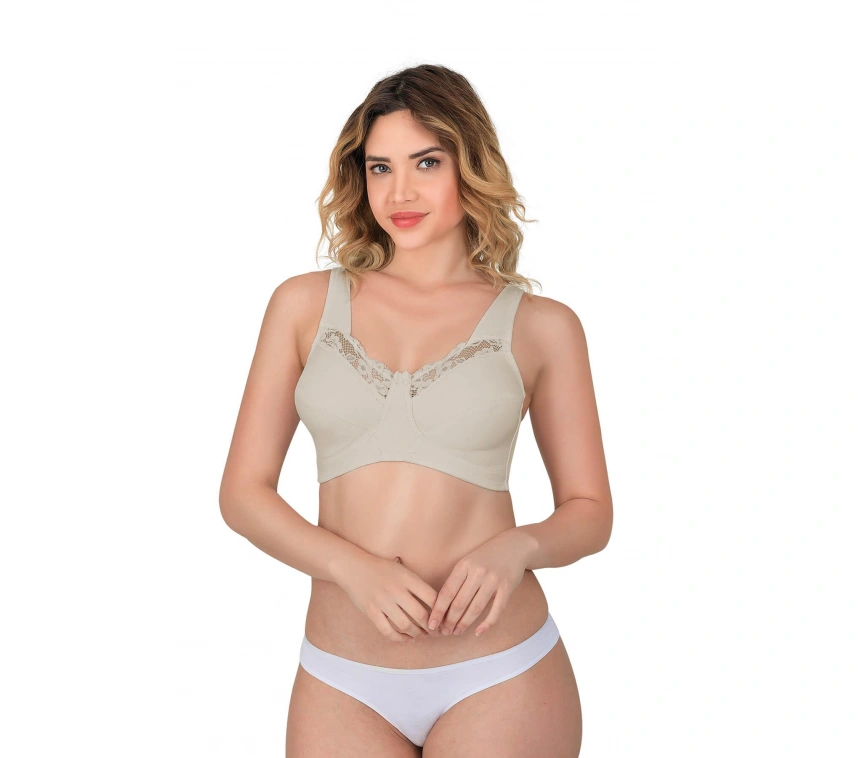 Ten Mı Emay 181 B Dantelli Toparlayıcı Cotton Sütyen