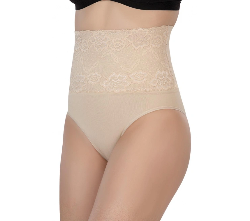Ten Mı Emay 2090 Önü Dantelli Yüksek Bel Slip Korse