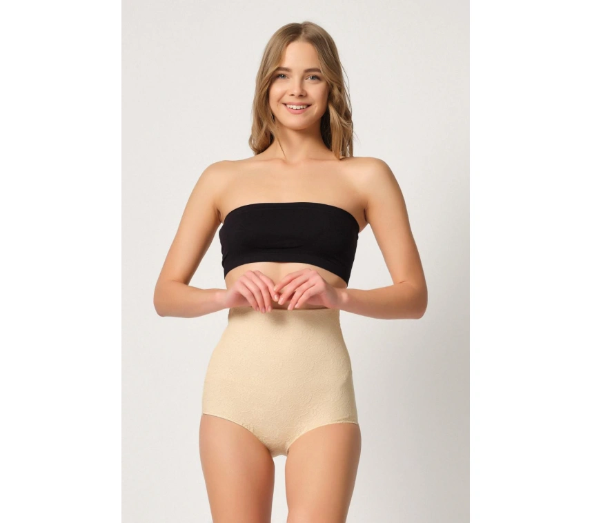 Ten Mı Emay 2842 Lazer Dantelli Slip Korse