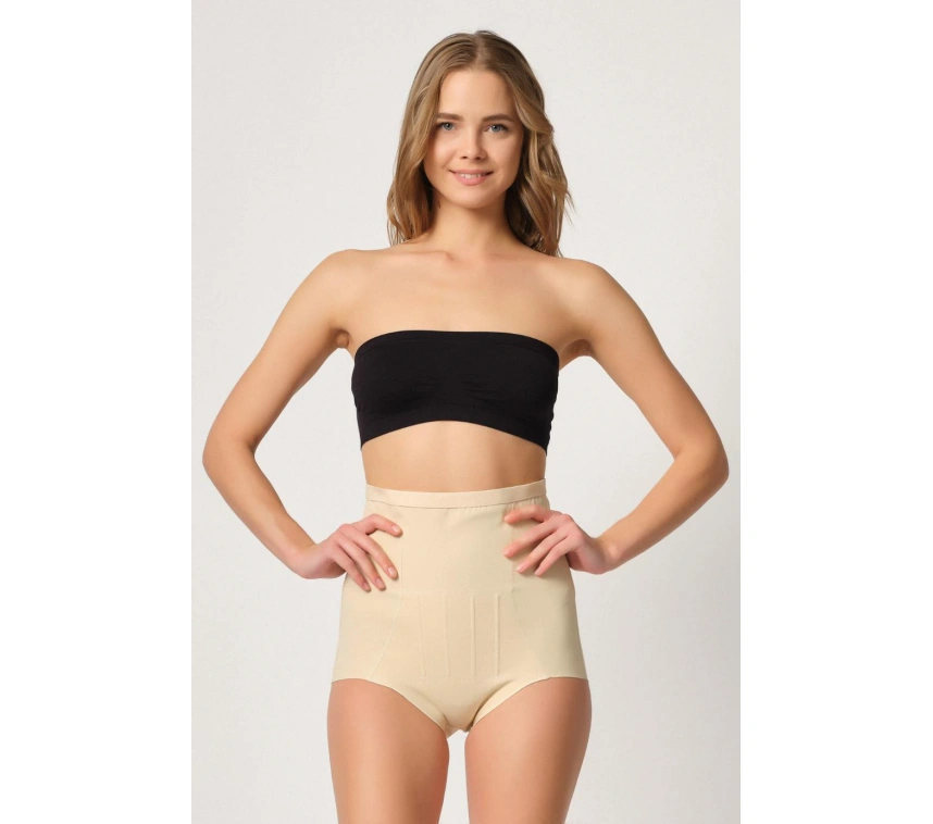 Ten Mı Emay 2931 Karın Balen Destekli Slip Lazer Korse