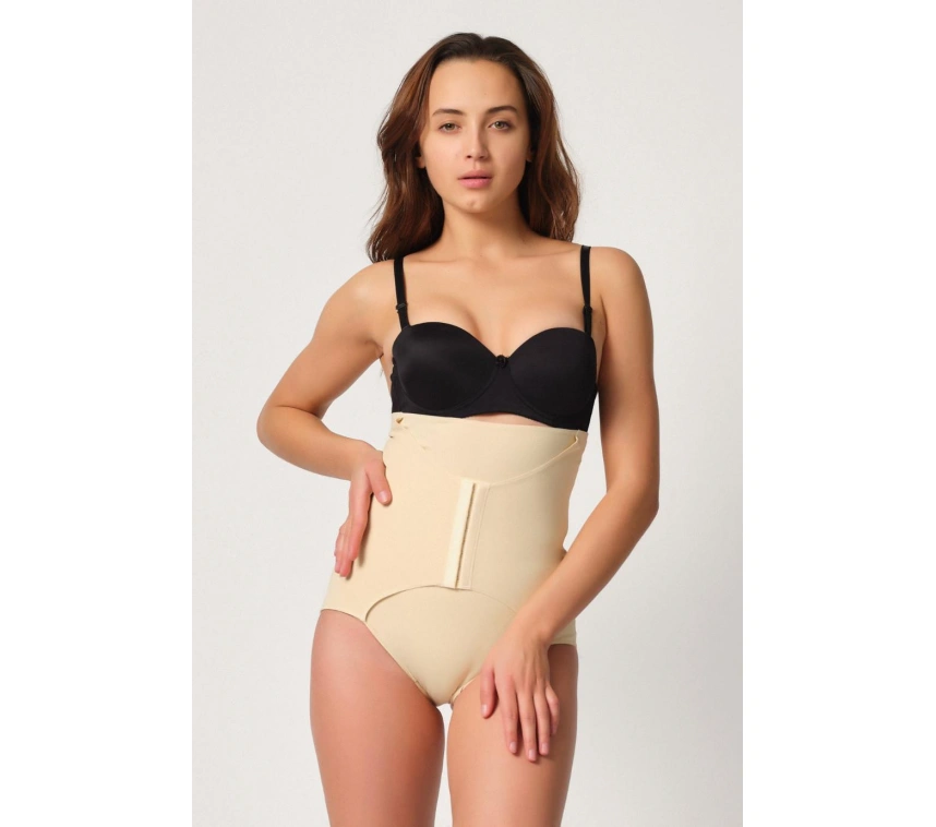 Ten Mı Emay 2932 Double Karın Agraf Destekli Slip Lazer Korse