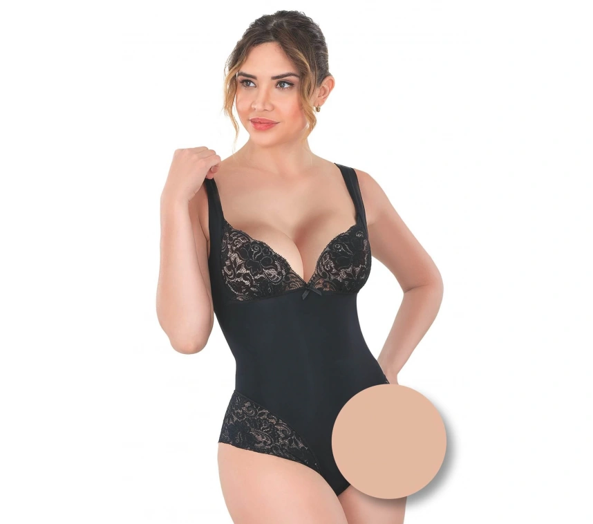 Ten Mı Emay 2947 Dantelli Agraflı Body Korse