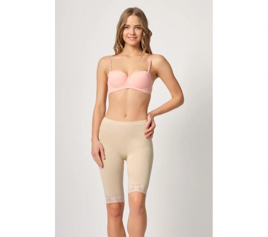 Ten Mı Emay 3004 Soft Uzun Paça Dantel Boxer