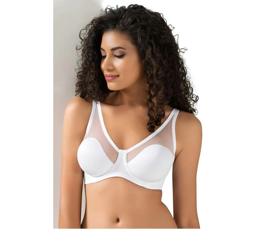 Tül Kaplı Soft C-cup Sütyen Kadın 9200