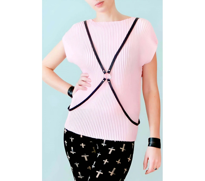 X Detaylı Şık Günlük Harness - Brf176