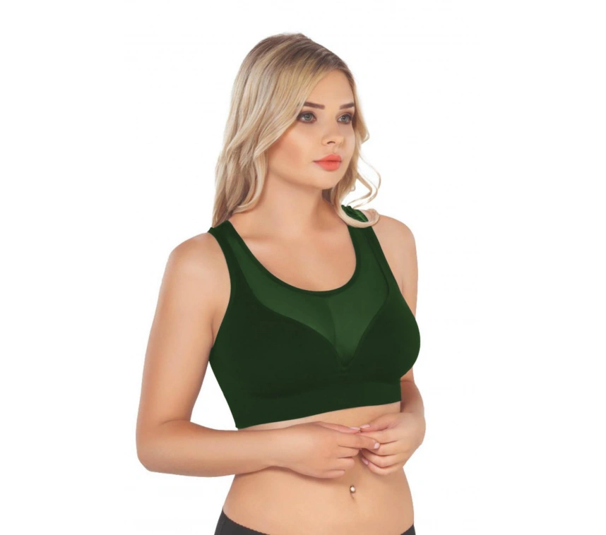 Yeşil Mı Emay 4028 Seamless Tül Toparlayıcı Büstiyer