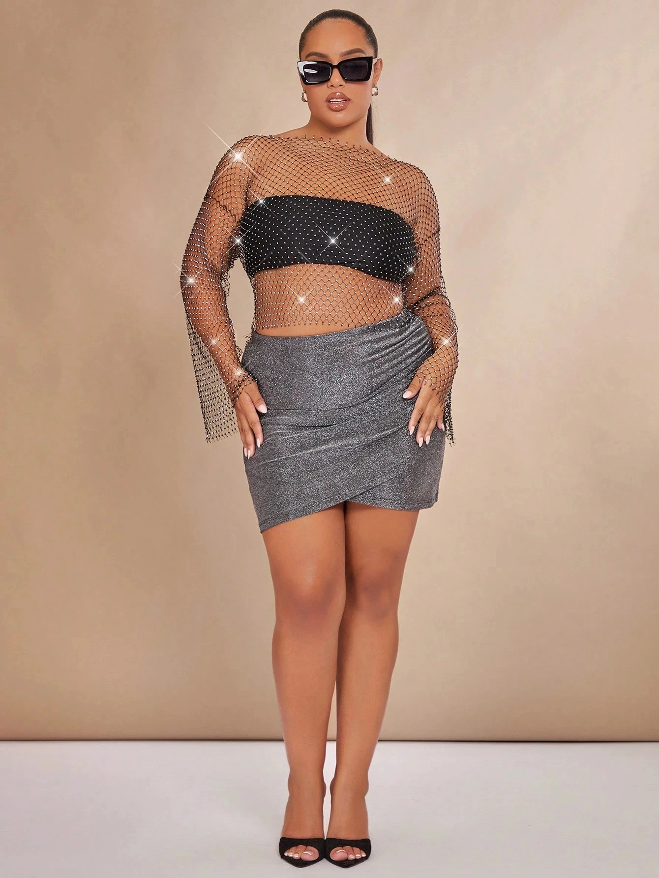 Büyük Beden Kollu Bluz