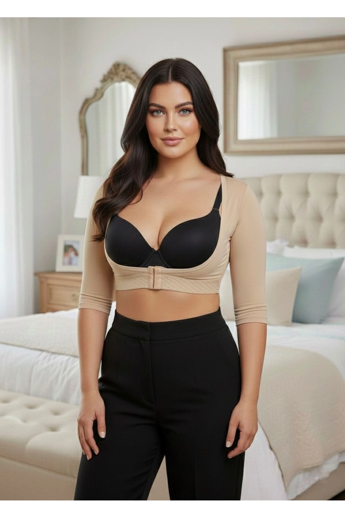 Lesca Ten Kadın Kol Ve Sırt Toparlayıcı Korse - 796