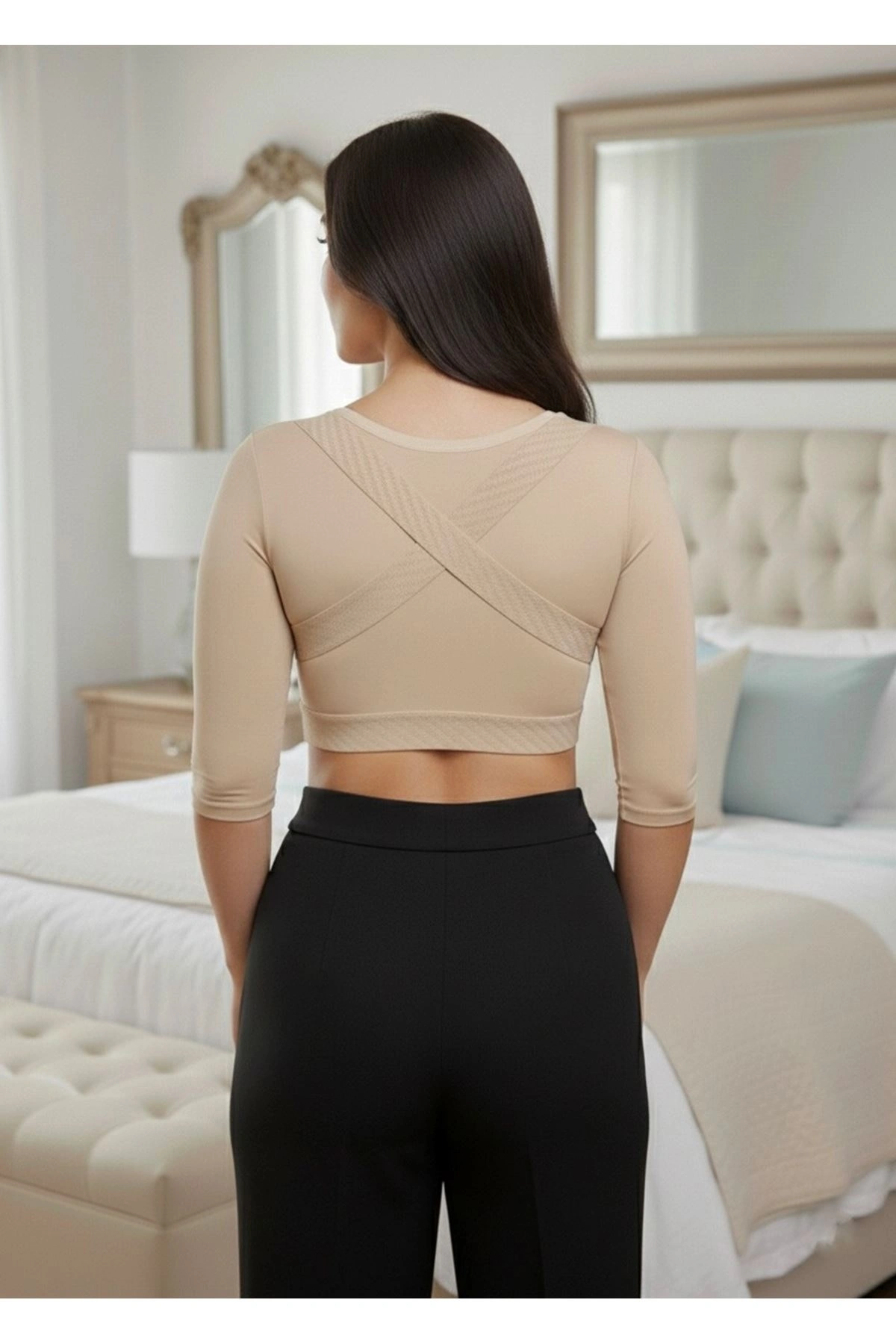 Lesca Ten Kadın Kol Ve Sırt Toparlayıcı Korse - 796