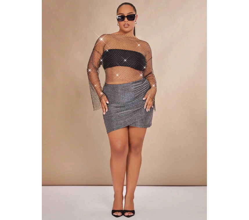 Büyük Beden Kollu Bluz