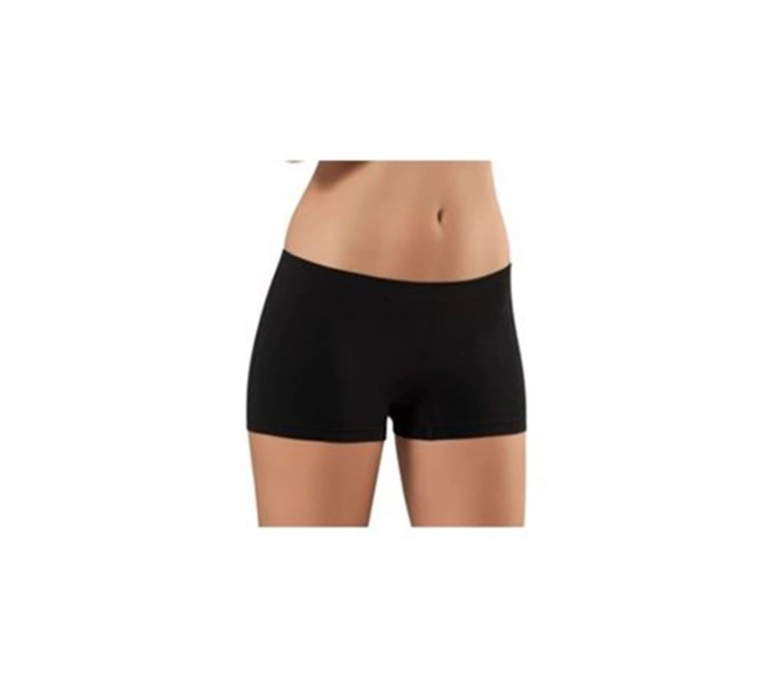 Lesca Siyah Dikişsiz Kadın Boxer Korse - 700