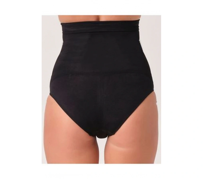 Lesca Siyah Kadın Dikişsiz Slip Korse - 780