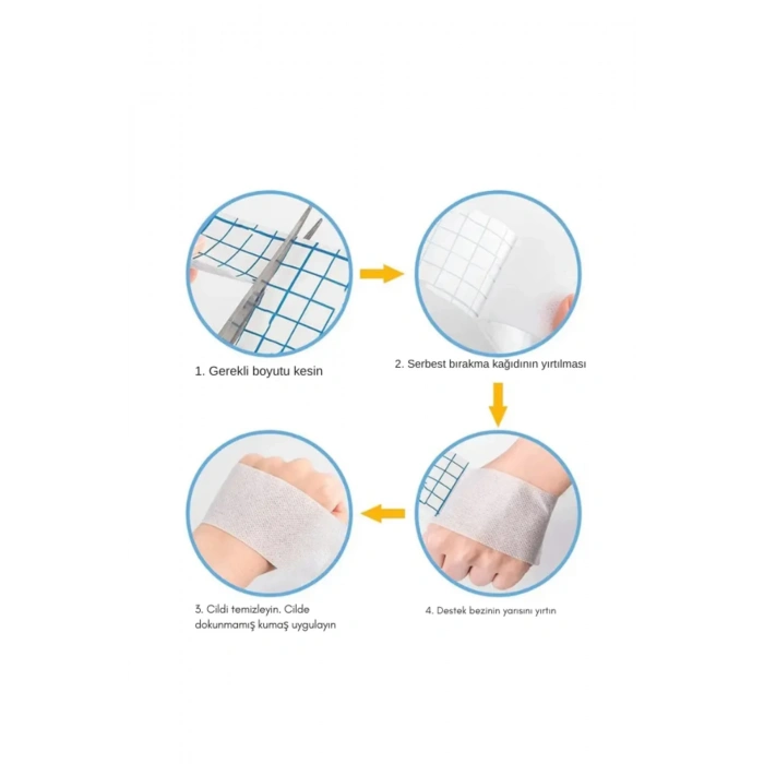 Esnek Tıbbi Flaster 10m*10 Cm