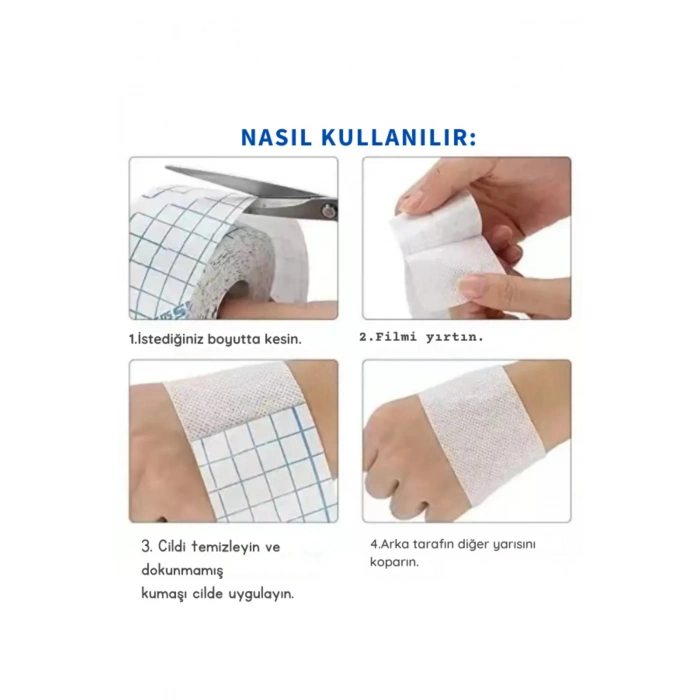 Esnek Tıbbi Flaster 10m*10 Cm