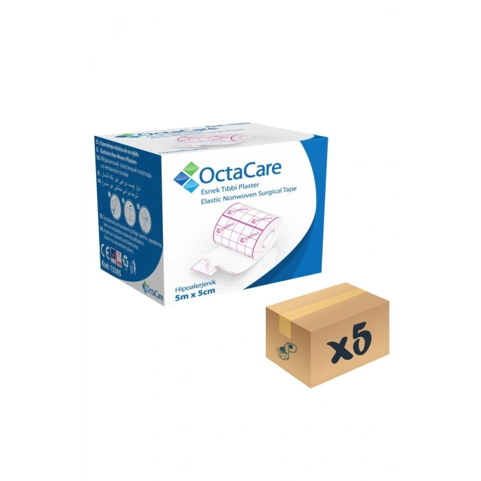 Esnek Tıbbi (hipoalerjenik) Fix Flaster 5cm*5m - (2 Adet)