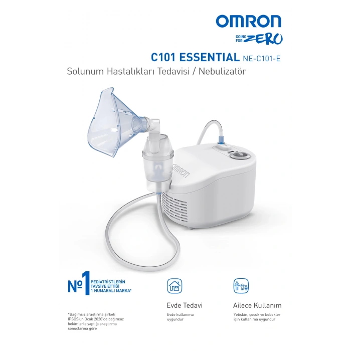 C101 Essential, Tüm Ailenin Kullanımına Uygun Nebulizatör