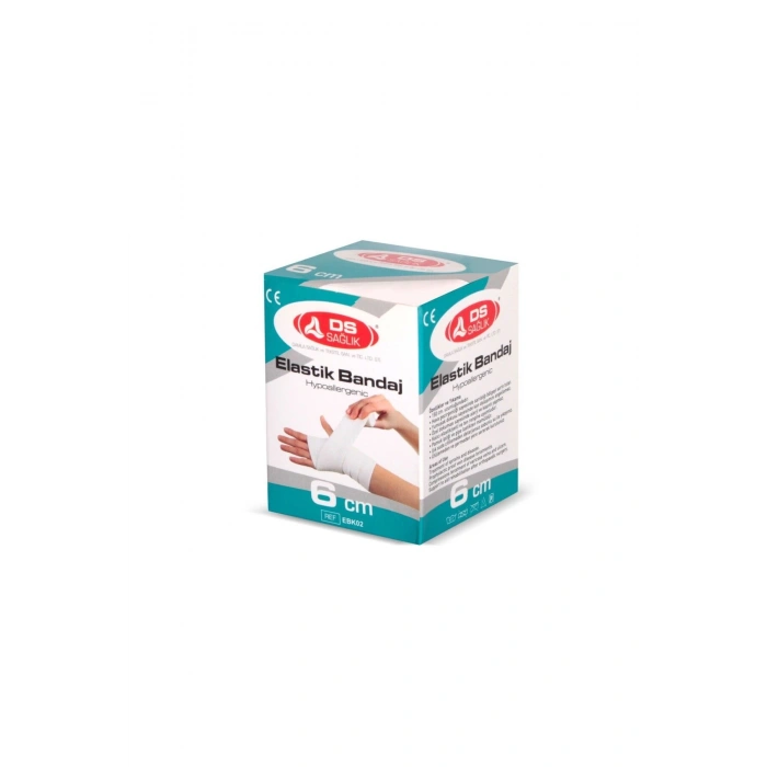 Ds Sağlık Hipoalerjenik Elastik Bandaj 6 Cm X 150 Cm