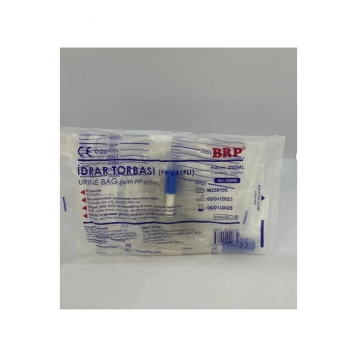 Steril Musluklu Idrar Torbası 10 Adet