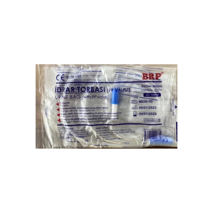 Steril Musluklu Idrar Torbası 10 Adet