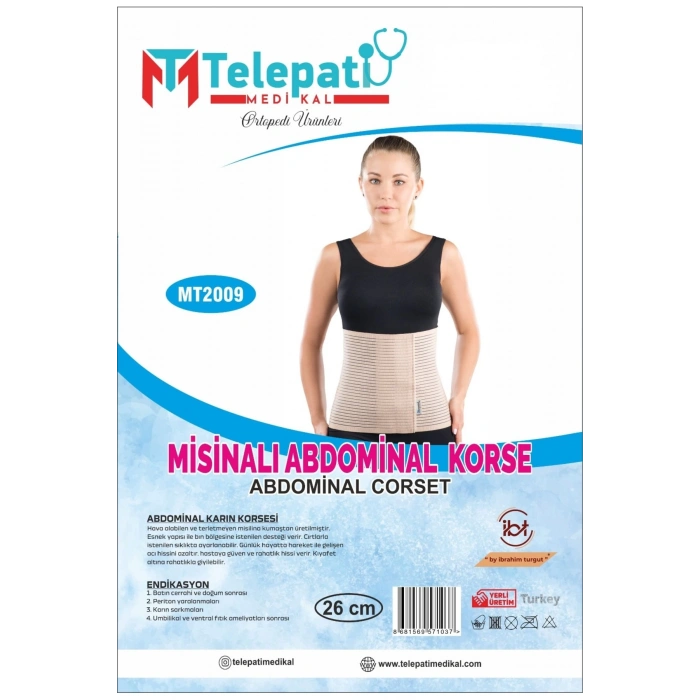 ABDOMİNAL AMELİYAT SONRASI KORSE