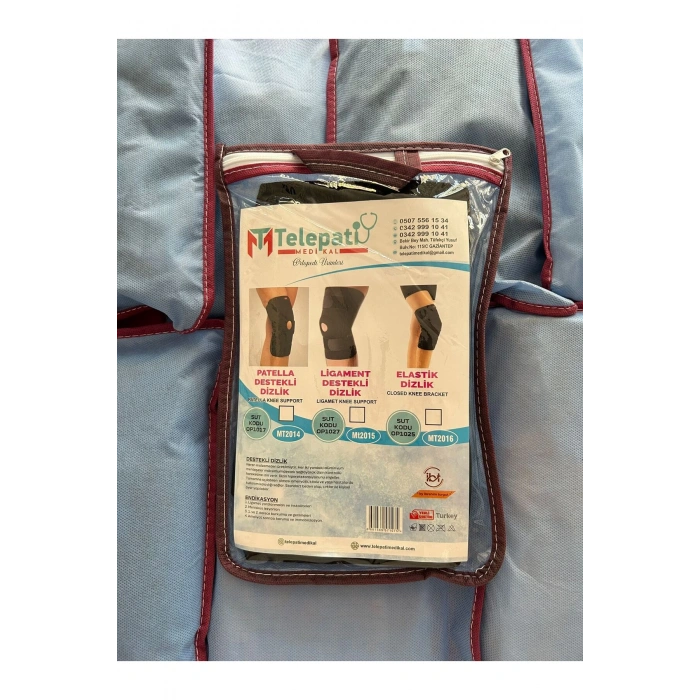 ELASTİK KAPALI DİZLİK 5 ADET