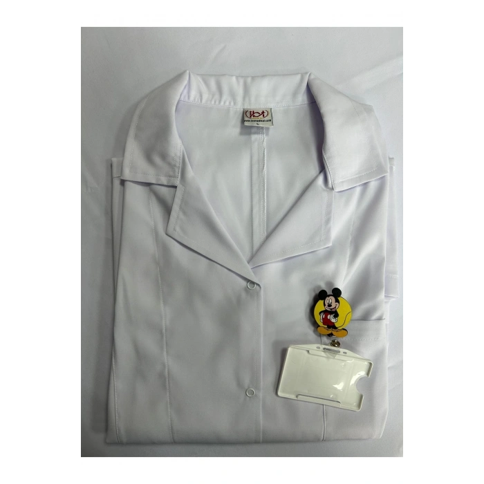 Beyaz Alpaka Önlük