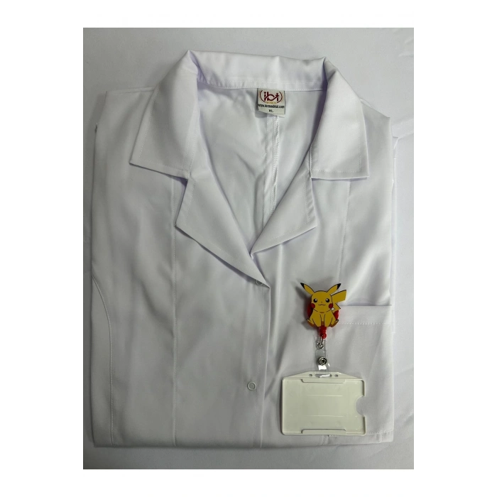 Beyaz Alpaka Önlük