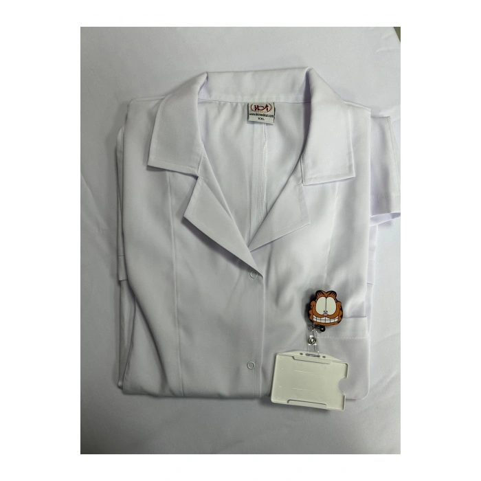 Beyaz Alpaka Önlük